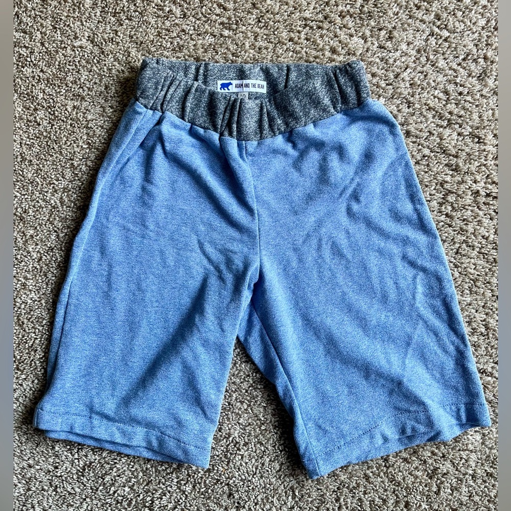 Blue and Gray Kids Shorts- Mult Sizes Available